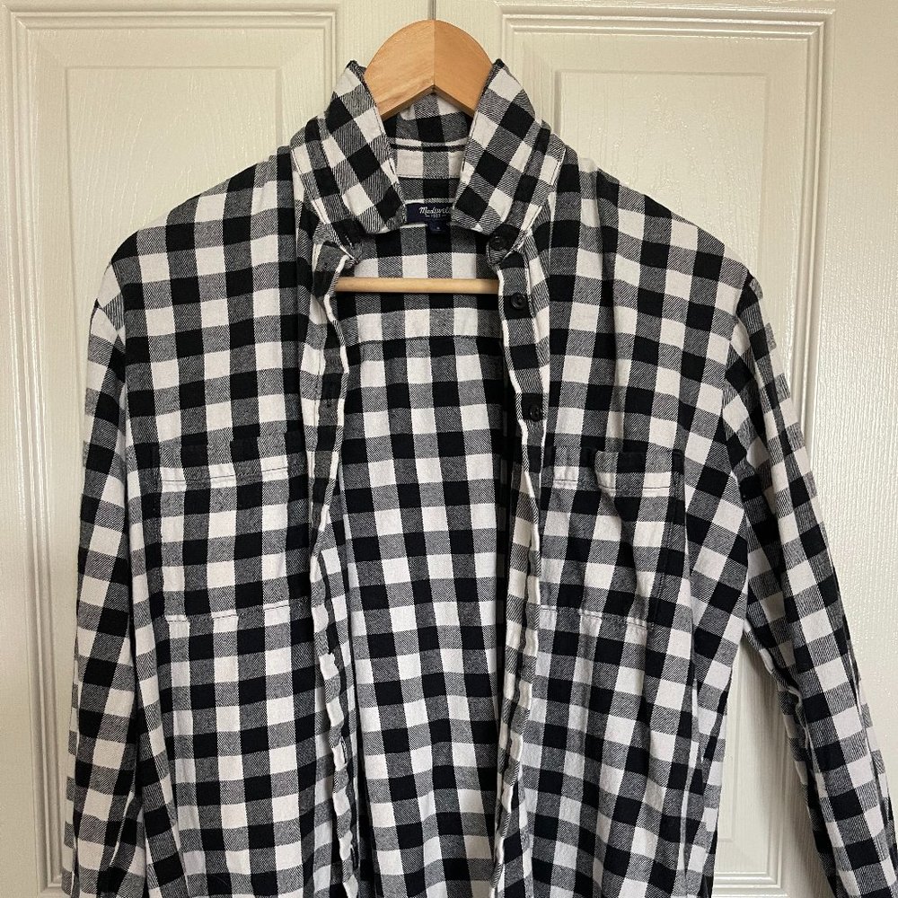 Madewell Flannel Oversized Boyshirt